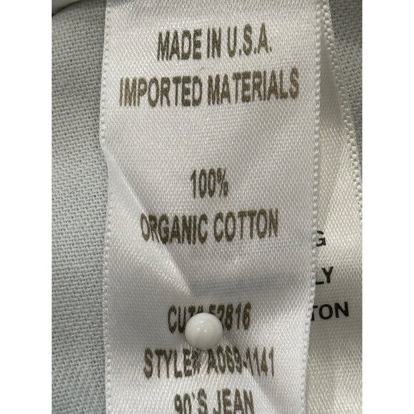 Agolde 90s Jeans Womens High-Waisted Distressed Blue Denim Size 26 - Picture 7 of 8